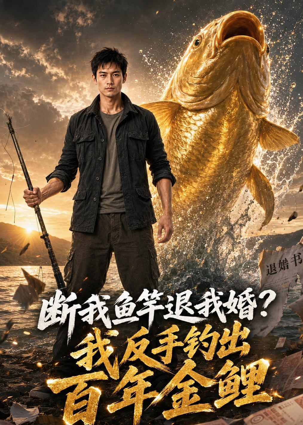 断我鱼竿退我婚？我反手钓出百年金鲤(全集)