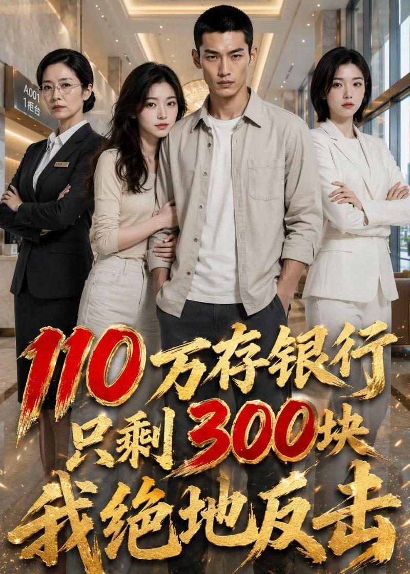 110万存银行只剩300块，我绝地反击(全集)
