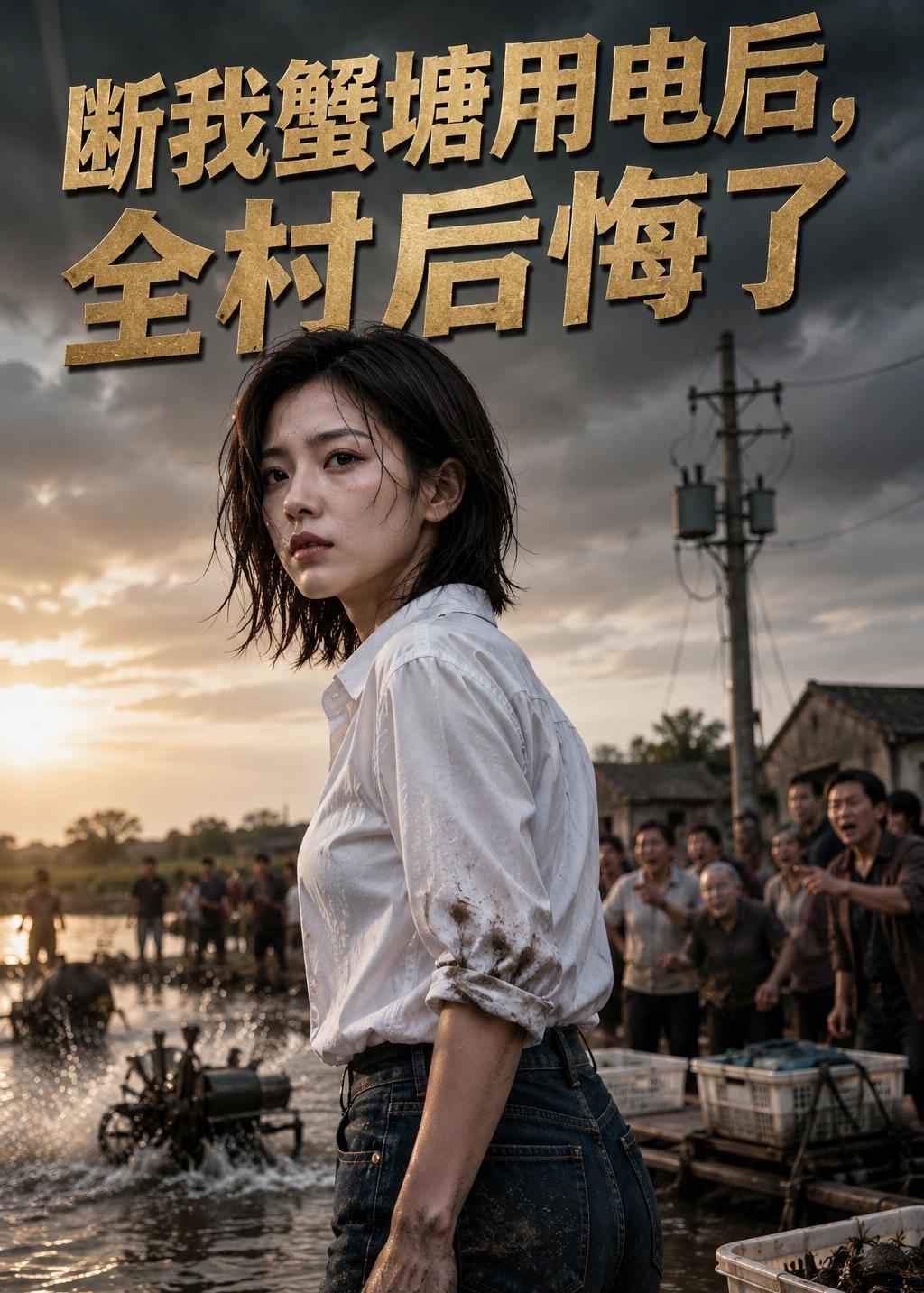 断我蟹塘用电后，全村后悔了(全集)