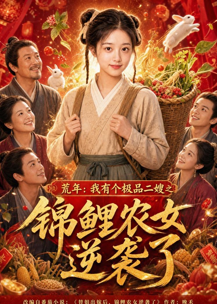 荒年：我有个极品二嫂之锦鲤农女逆袭了(全集)