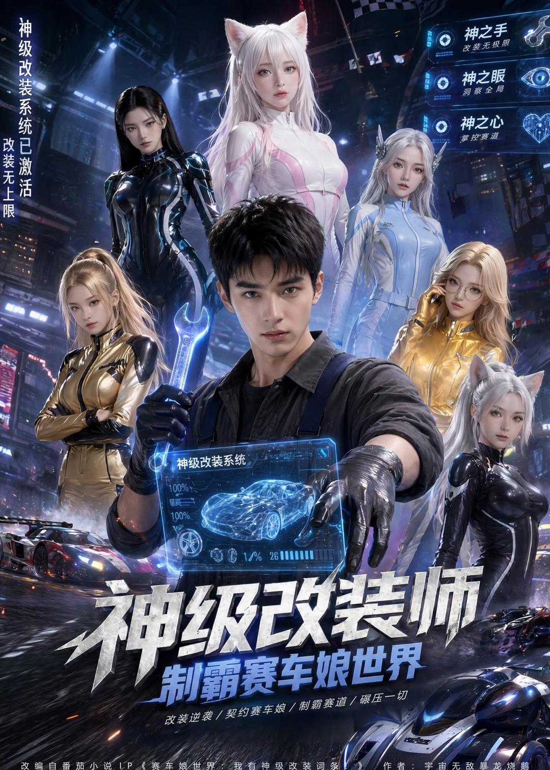 神级改装师制霸赛车娘世界(全集)