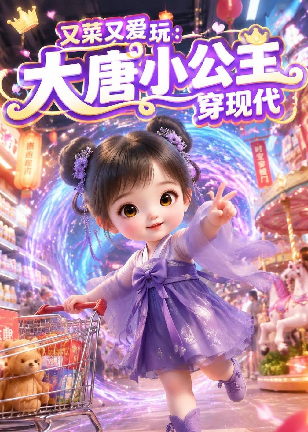 又菜又爱玩：大唐小公主穿现代(全集)