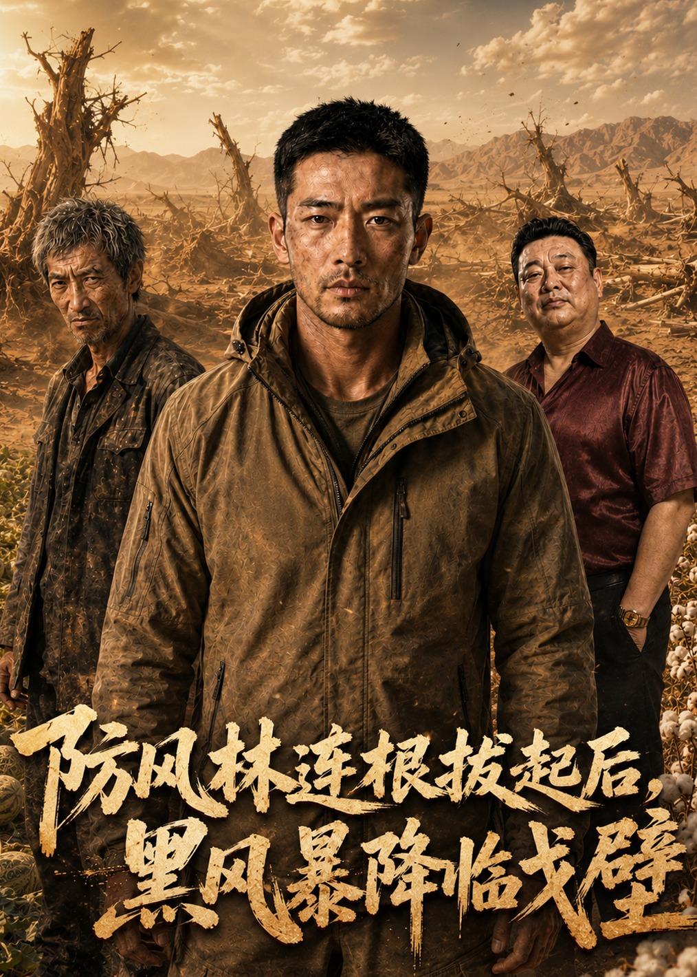 防风林连根拔起后，黑风暴降临戈壁(全集)