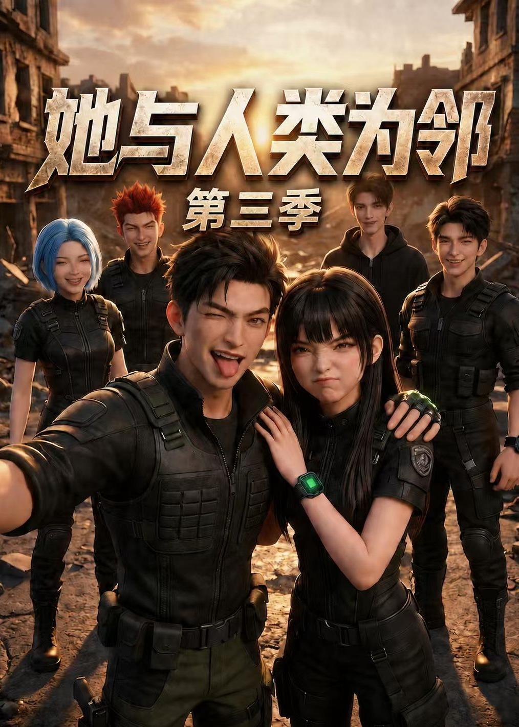 她与人类为邻第三季(全集)