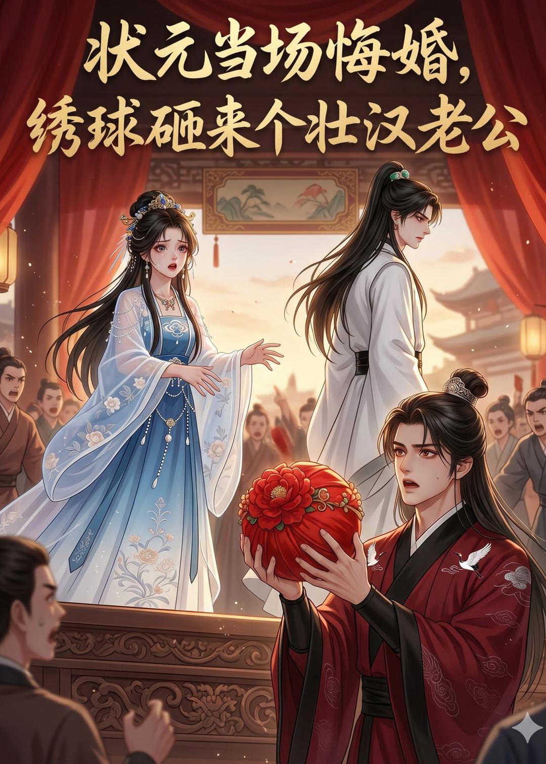 状元当场悔婚，绣球砸来个壮汉老公(全集)