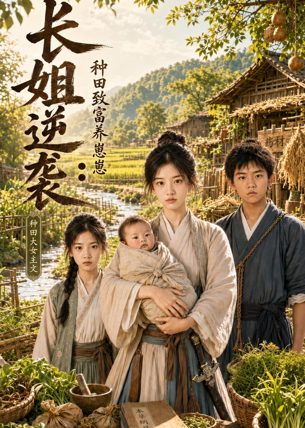 长姐逆袭：种田致富养崽崽(全集)