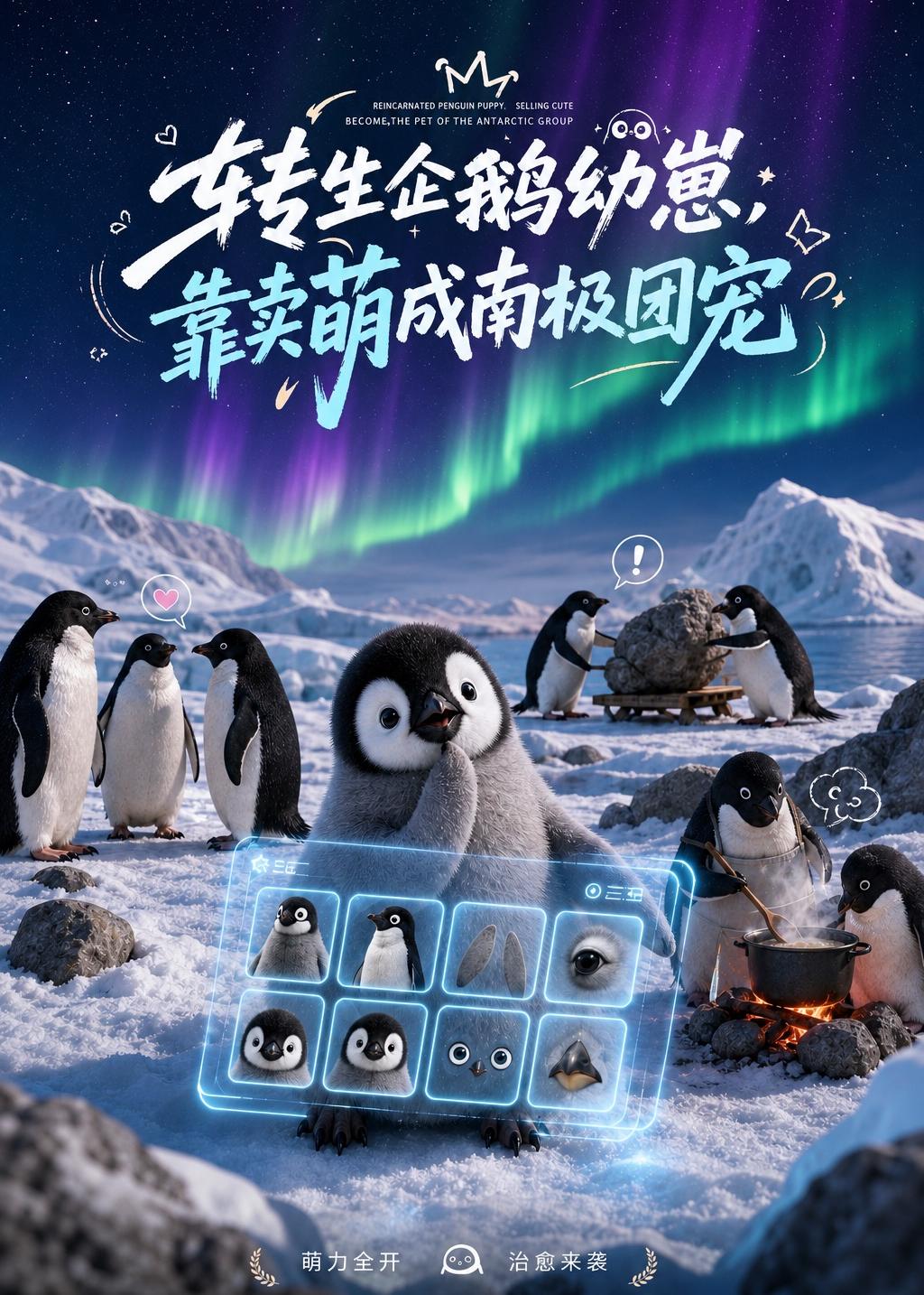 转生企鹅幼崽，靠卖萌成南极团宠(全集)