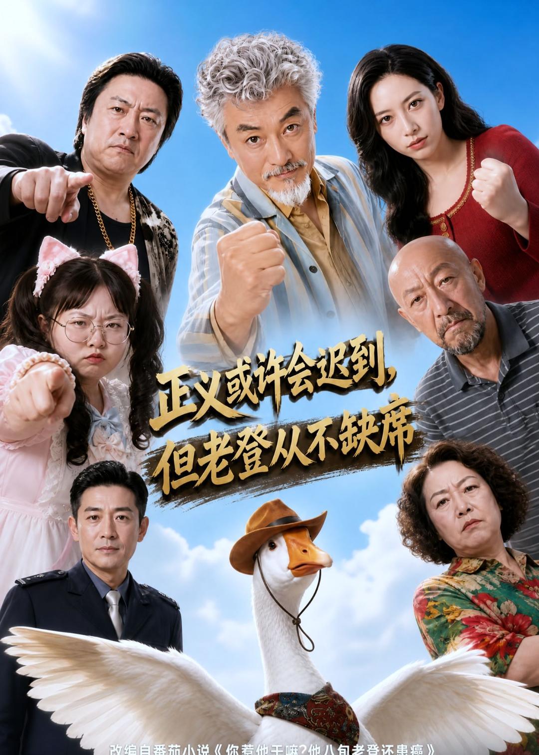 正义或许会迟到，但老爸从不缺席(全集)