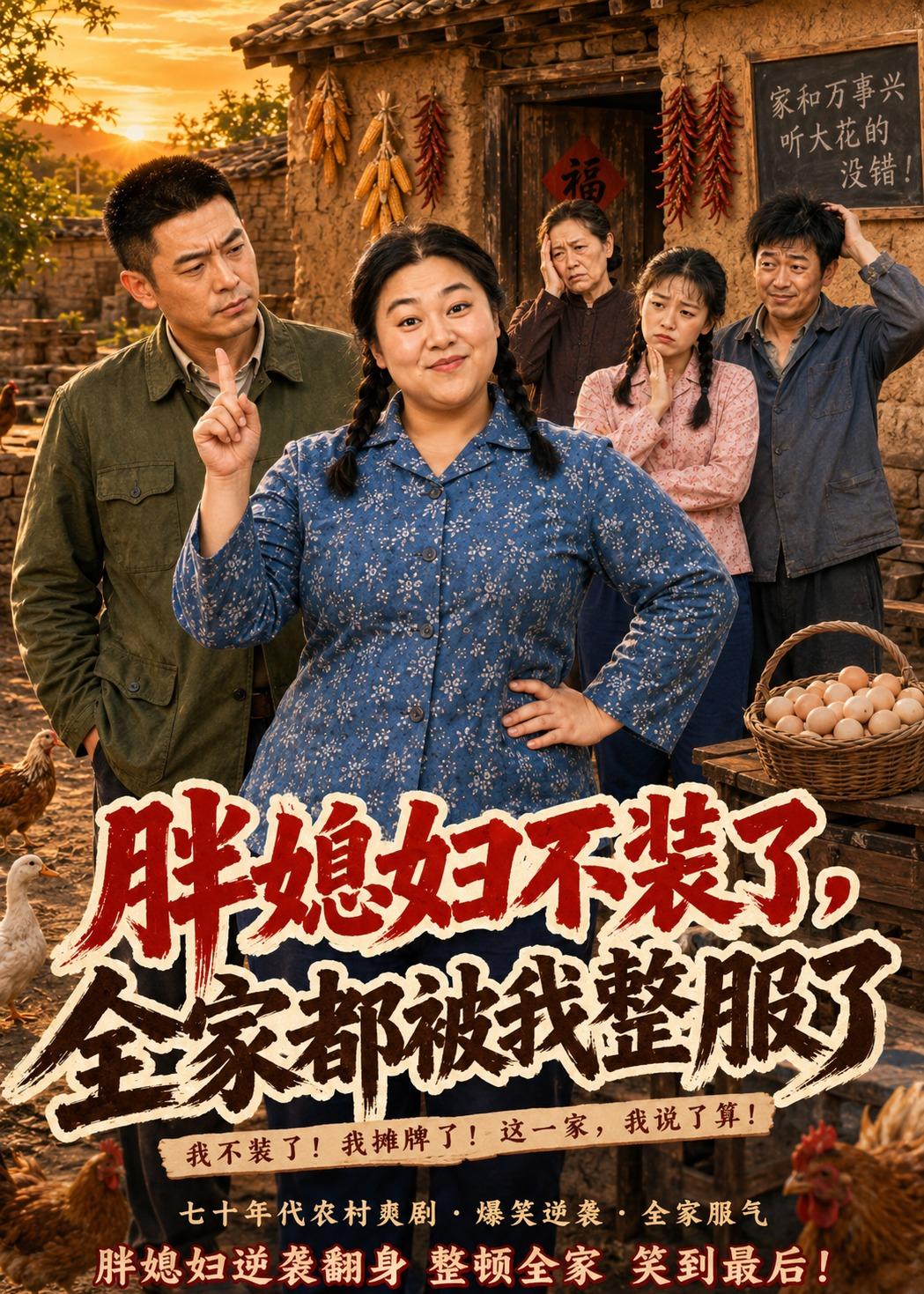 胖媳妇不装了，全家都被我整服了(全集)