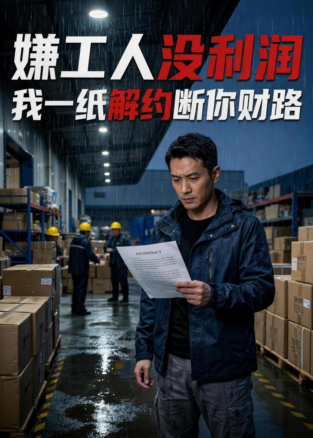 嫌工人没利润，我一纸解约断你财路(全集)