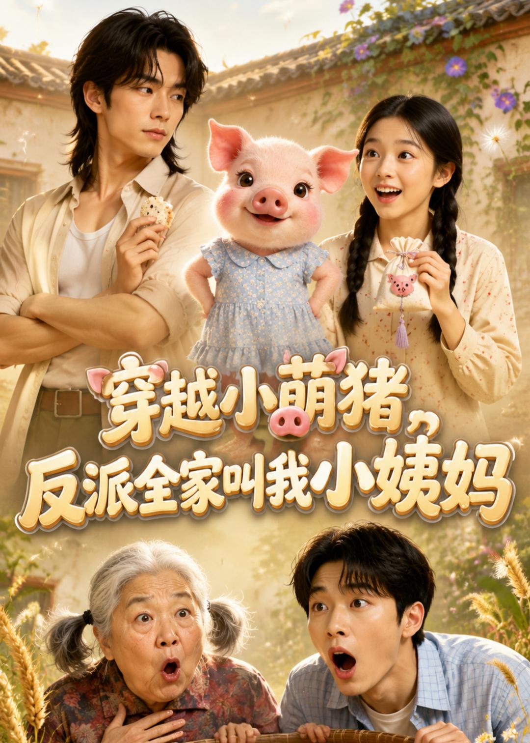 穿越小萌猪，反派全家叫我小姨妈！(全集)
