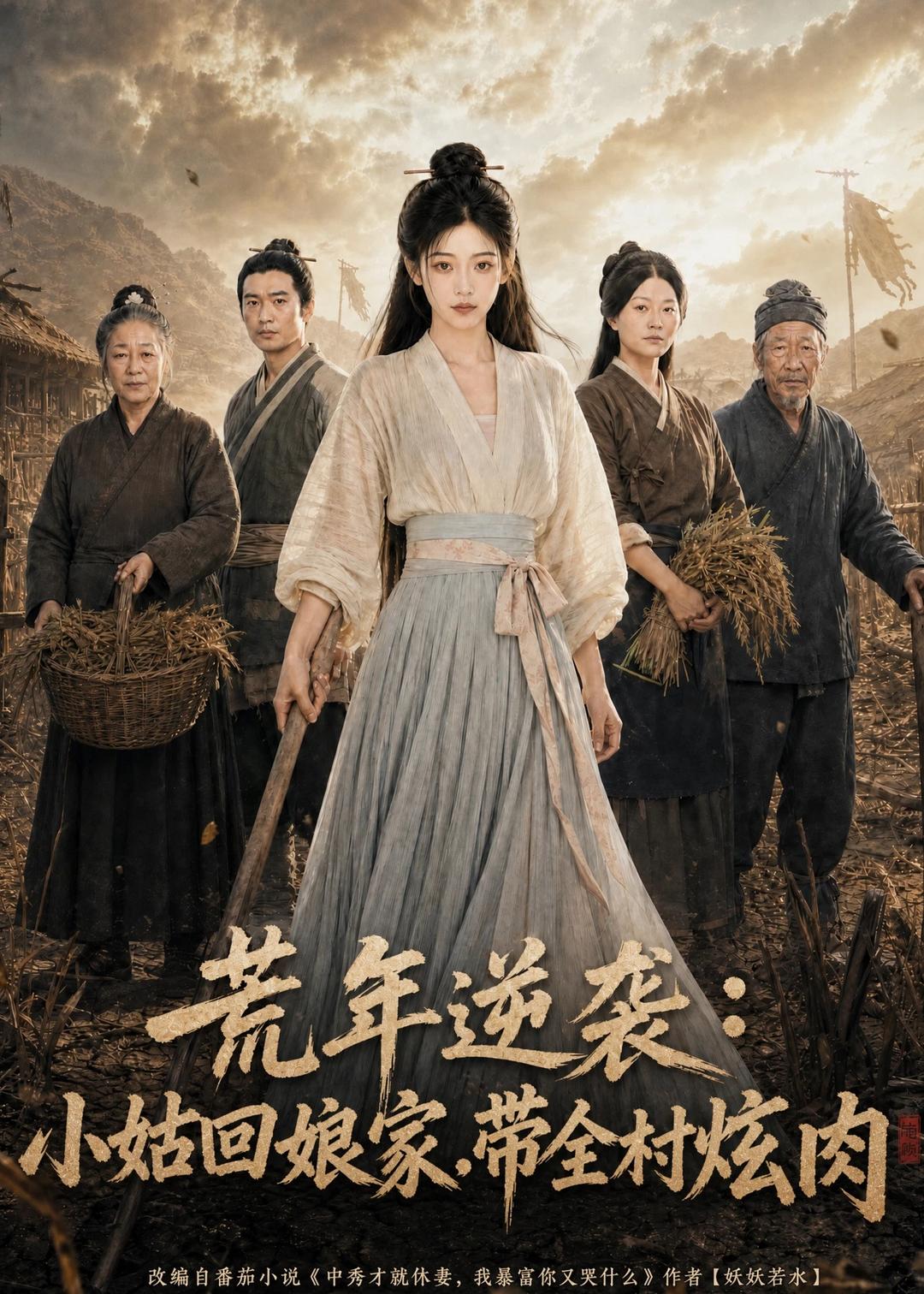 荒年逆袭：小姑回娘家，带全村炫肉(全集)