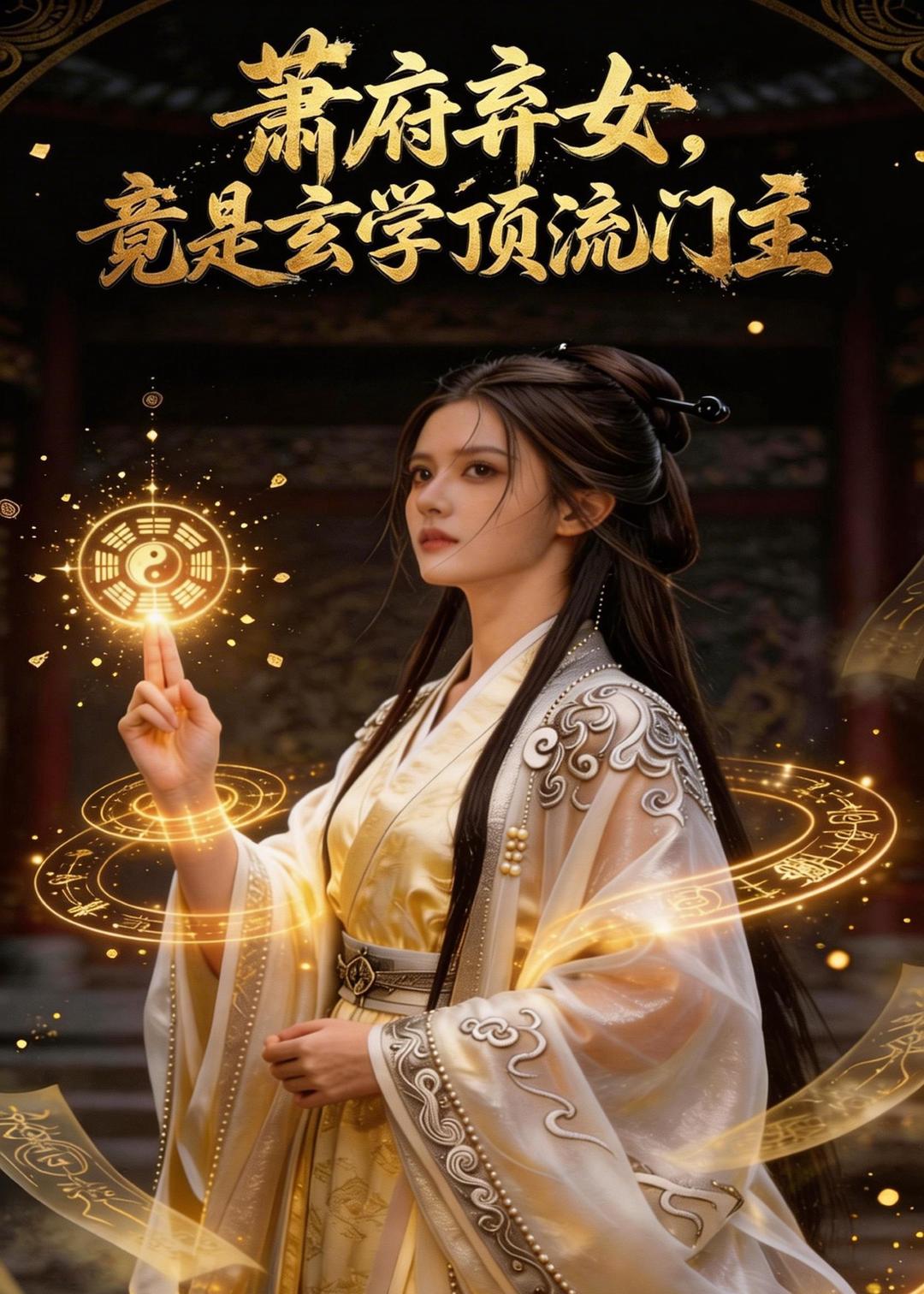 萧府弃女，竟是玄学顶流门主(全集)