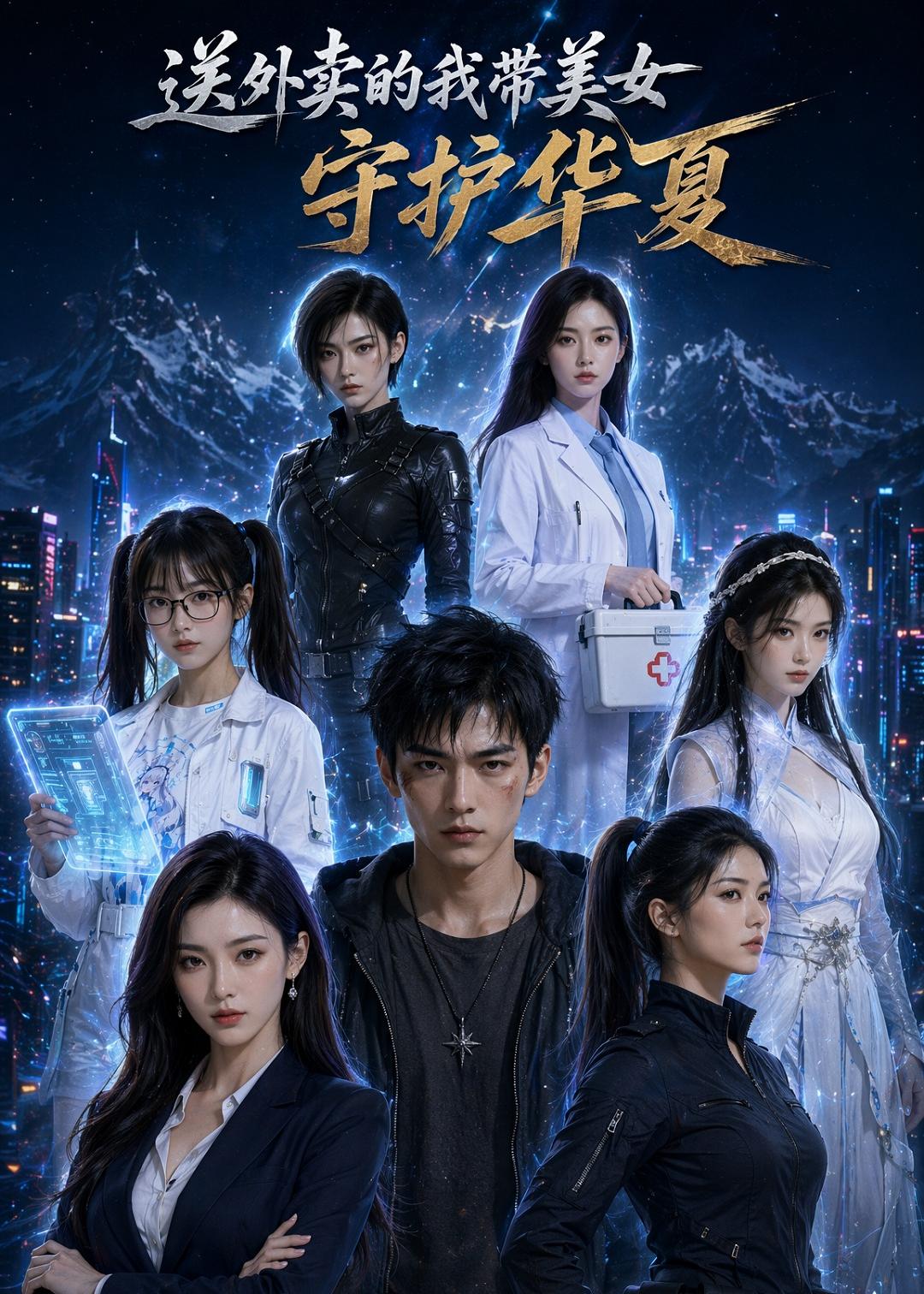 送外卖的我带美女守护华夏(全集)