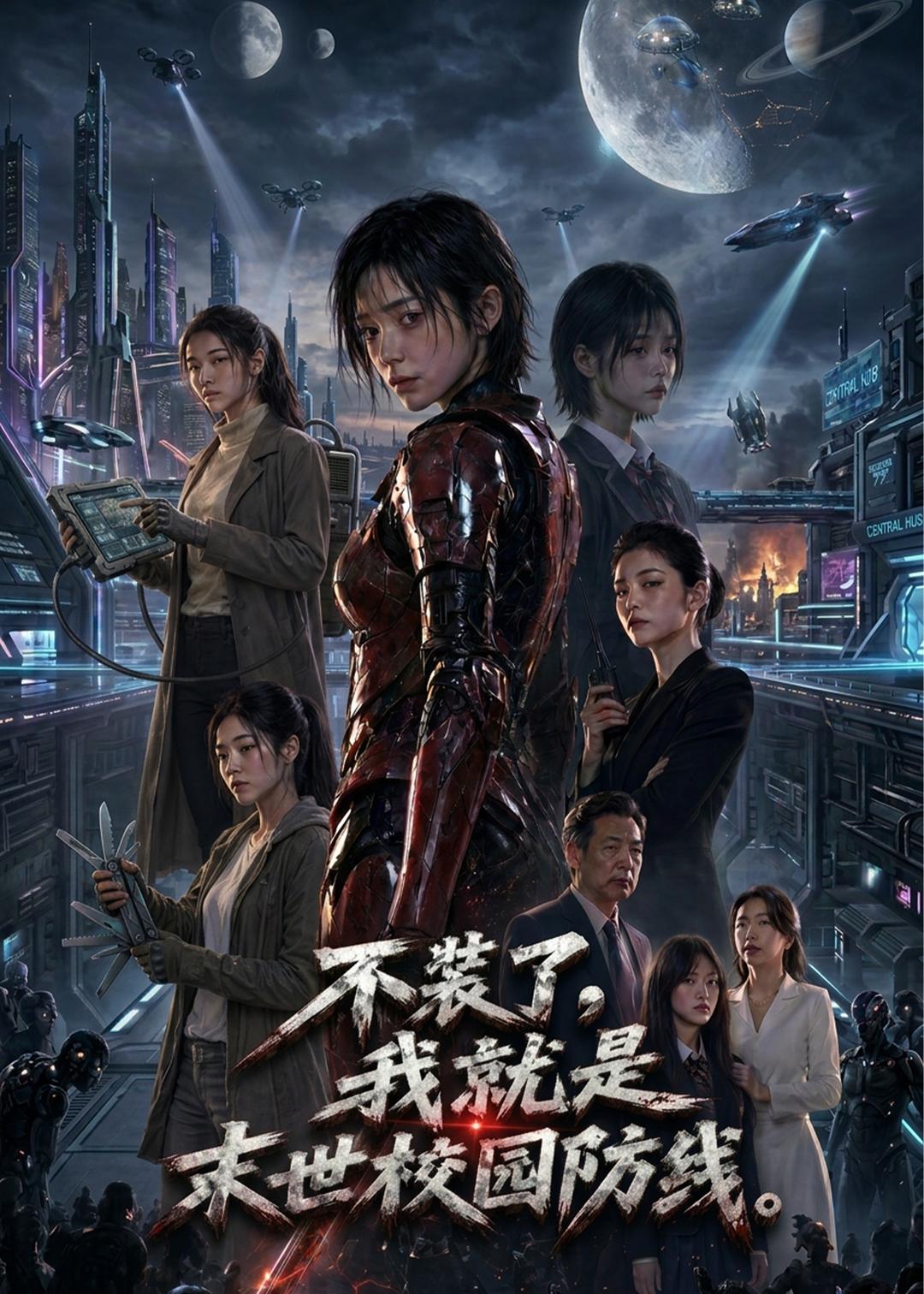 不装了，我就是末世校园防线(全集)