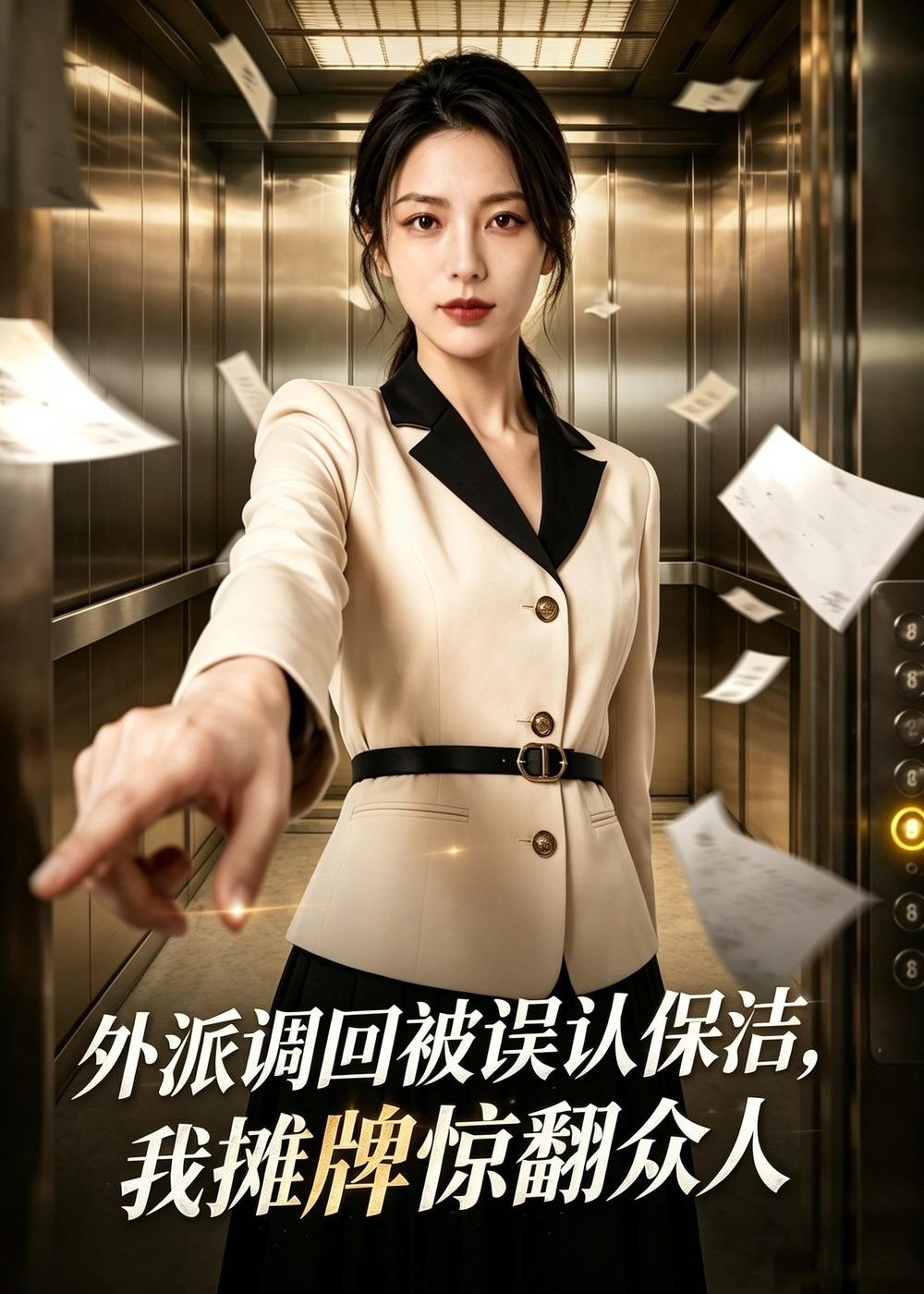 外派调回被误认保洁，我摊牌惊翻众人(全集)