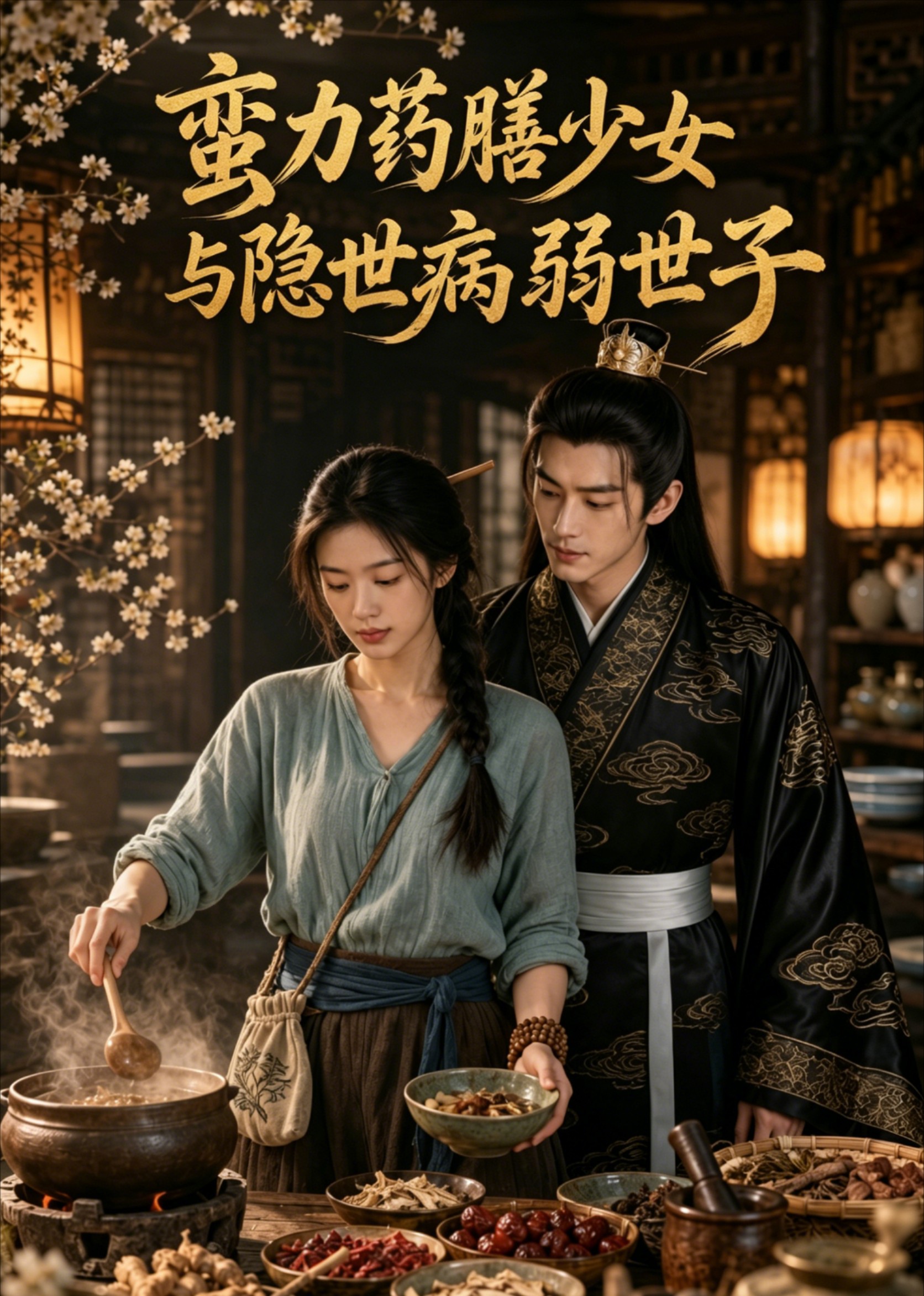 蛮力药膳少女与隐世病弱世子(全集)